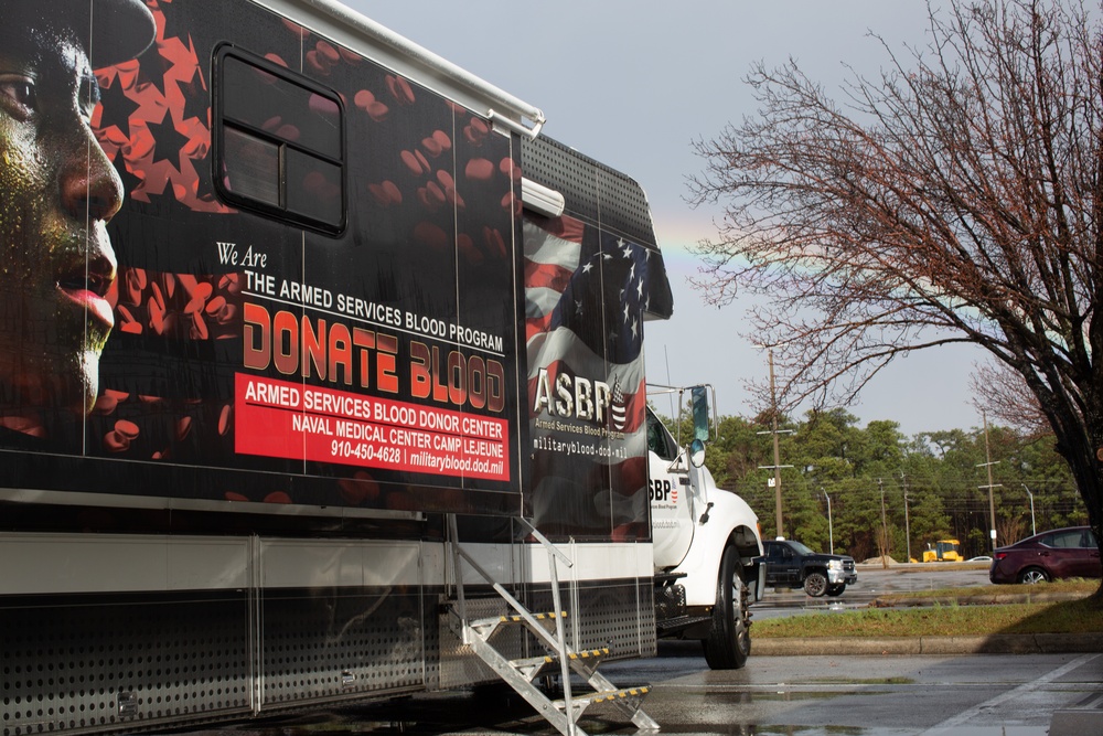 ASBP Mobile Blood Drive on MCB Camp Lejeune