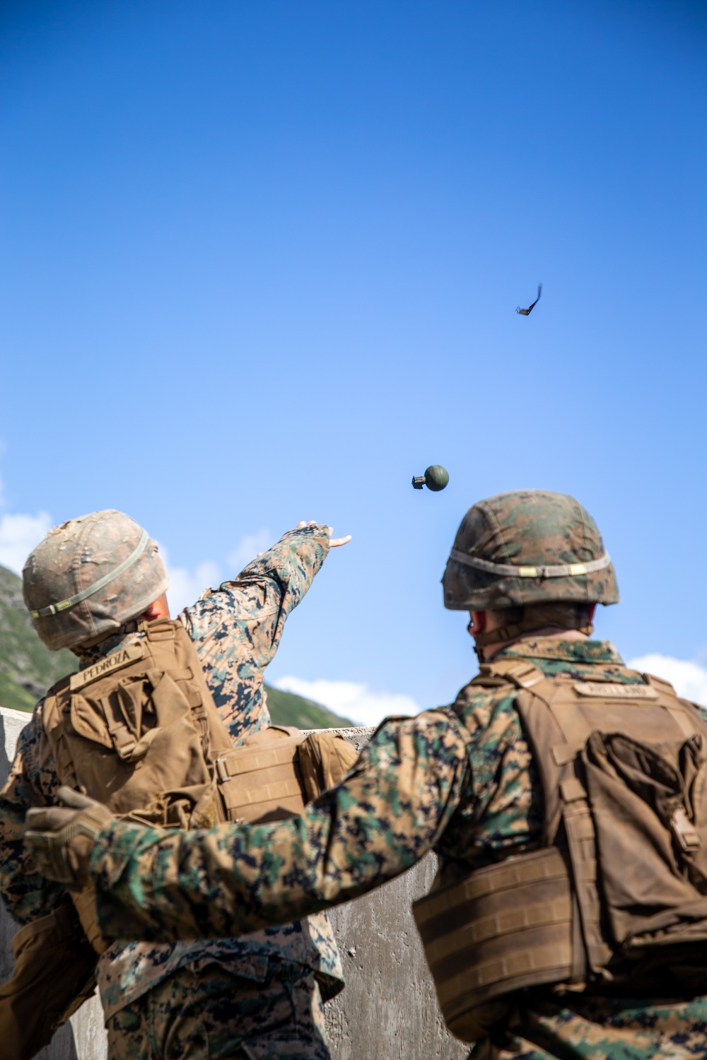 1/12 conducts live-fire range