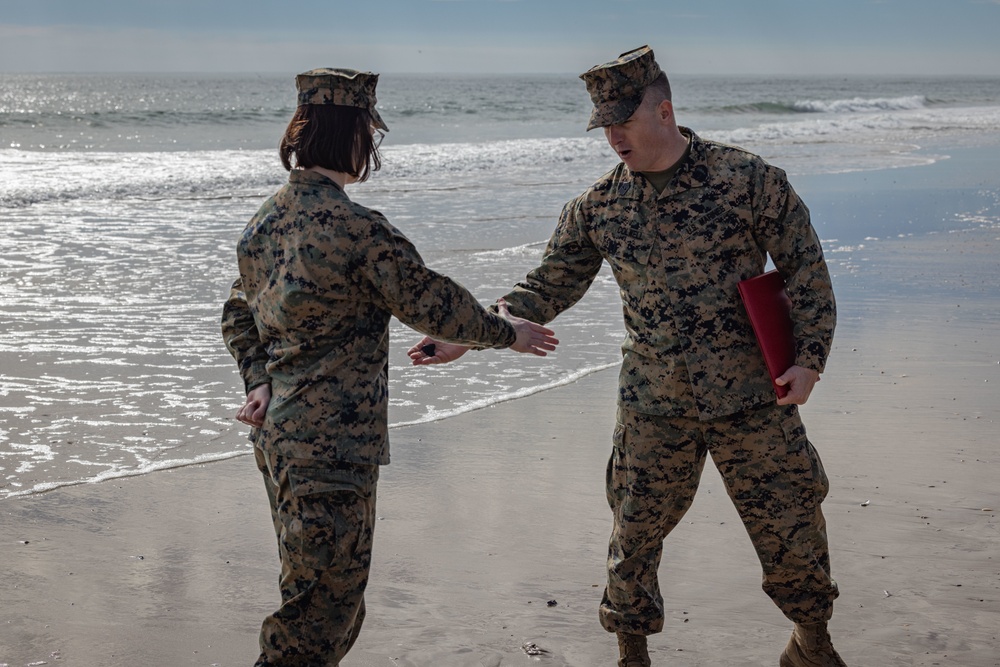 Cpl. Hanner Promotion