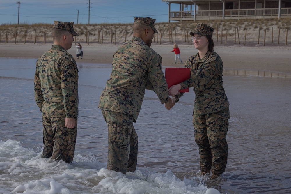 Cpl. Hanner Promotion