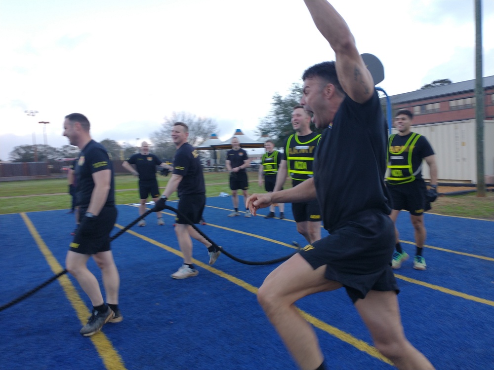 SSG Xavier Palmer leads NCOA-Rucker in MRT PT