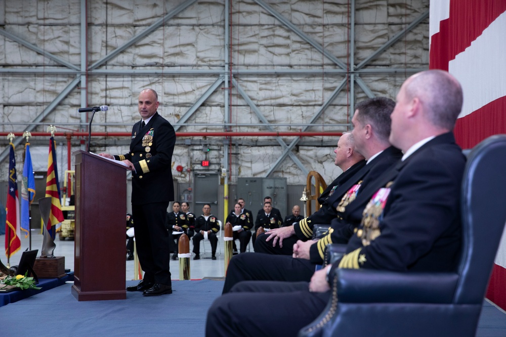 Commander, Fleet Logistics Support Wing Changes Command