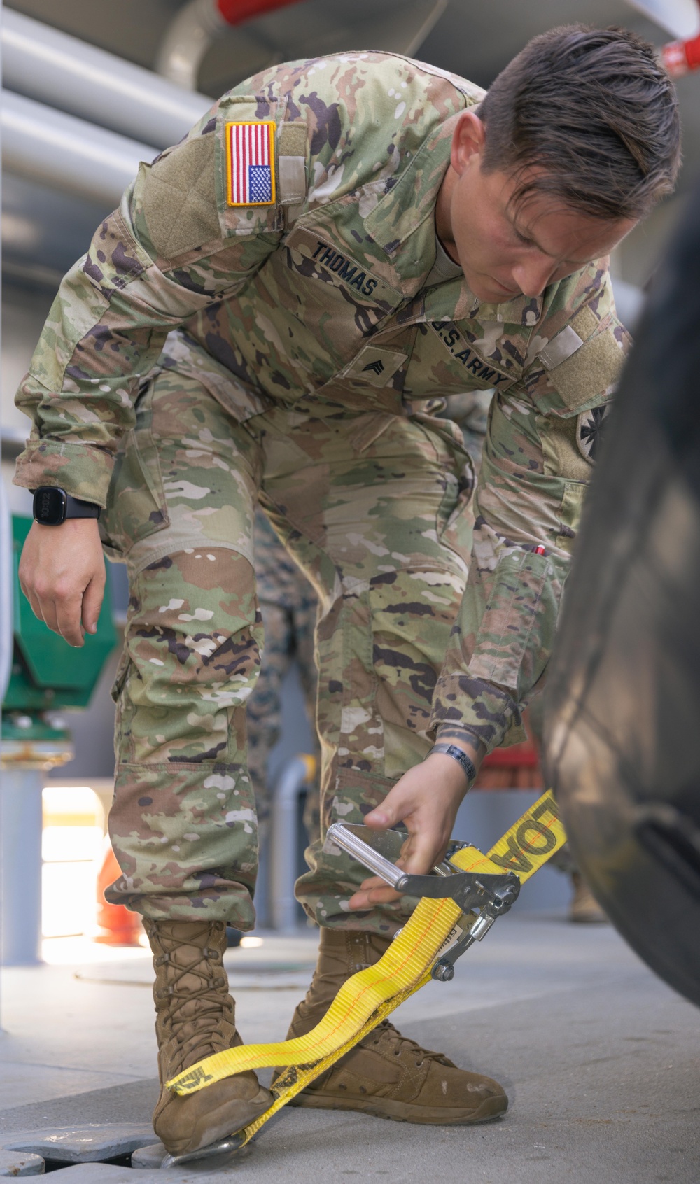 Joint Forces launch raiding craft