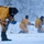 JBER Firefighters conduct Ice Water Rescue Training