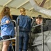 Girl Scouts experience the War Dawgs