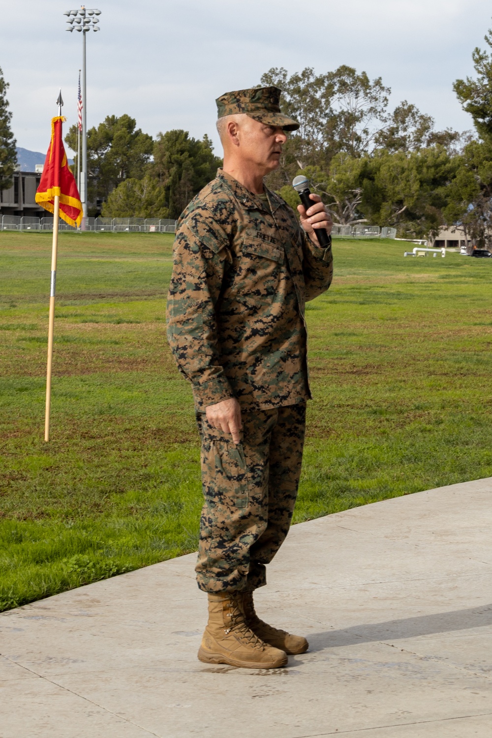 Combat Logistics Regiment 1 Change of Command Ceremony