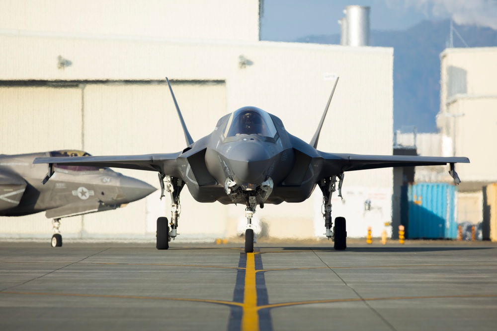 VMFA-242 departs MCAS Iwakuni in support of the 31st MEU