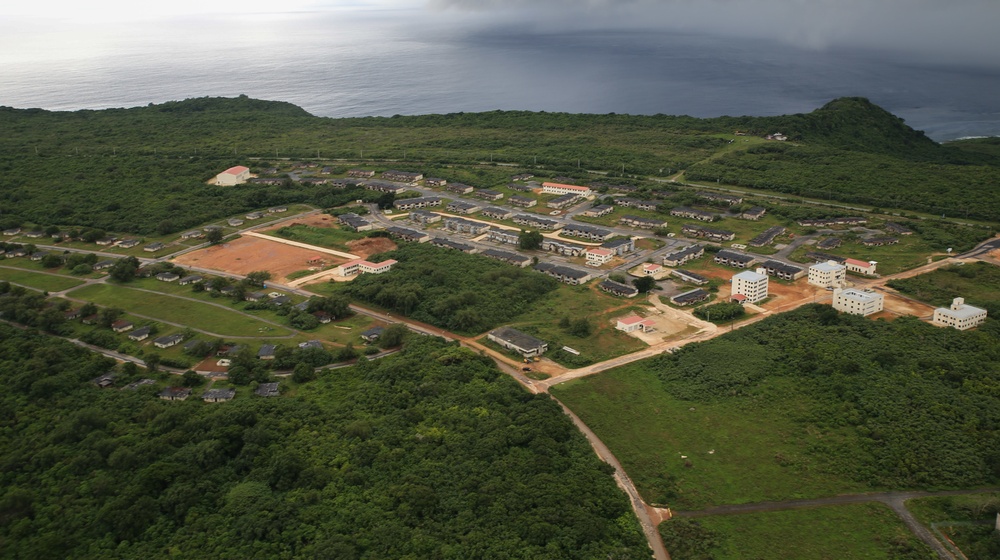 Urban Training Complex, Military Operations in Urban Terrain Town Aerial Construction Progress