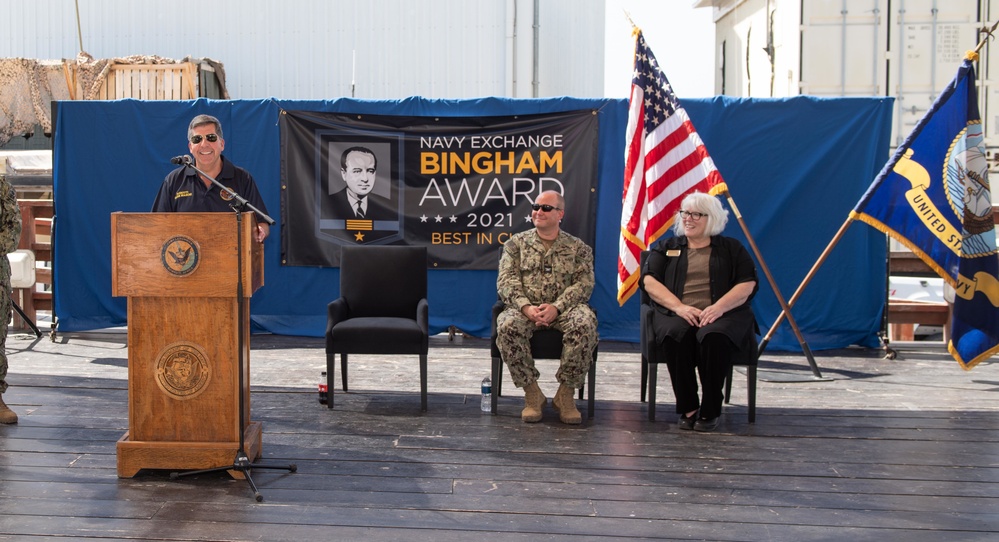 Camp Lemonnier Receives Bingham Award