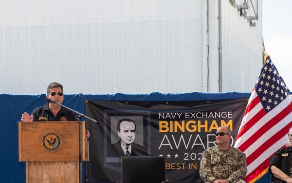 Camp Lemonnier Navy Exchange Presented 2021 Bingham Award