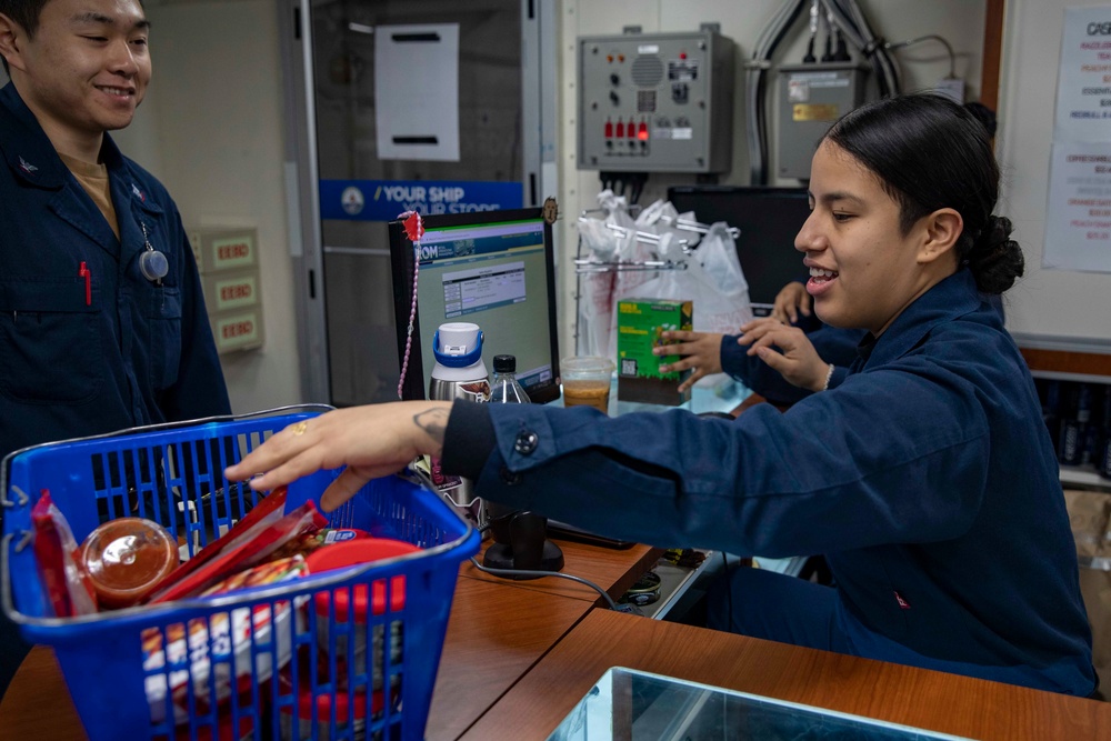 Daily Operations Aboard USS George H.W. Bush (CVN 77)