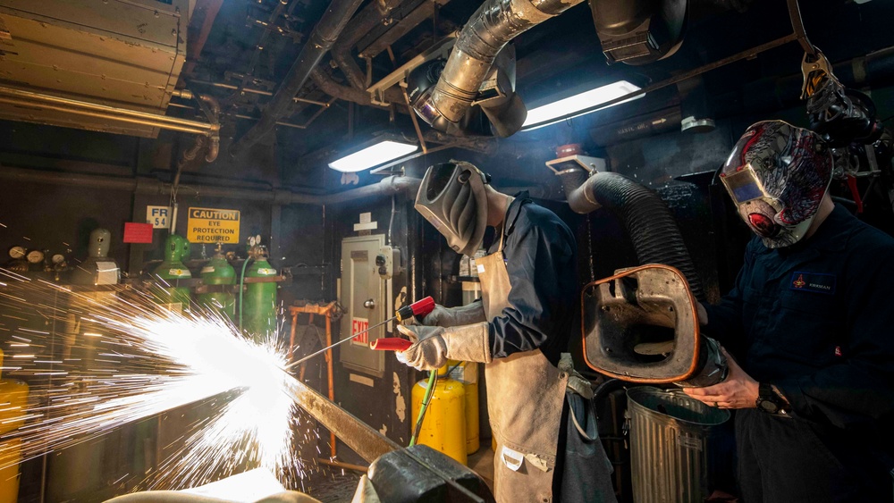 Daily Operations Aboard USS George H.W. Bush (CVN 77)