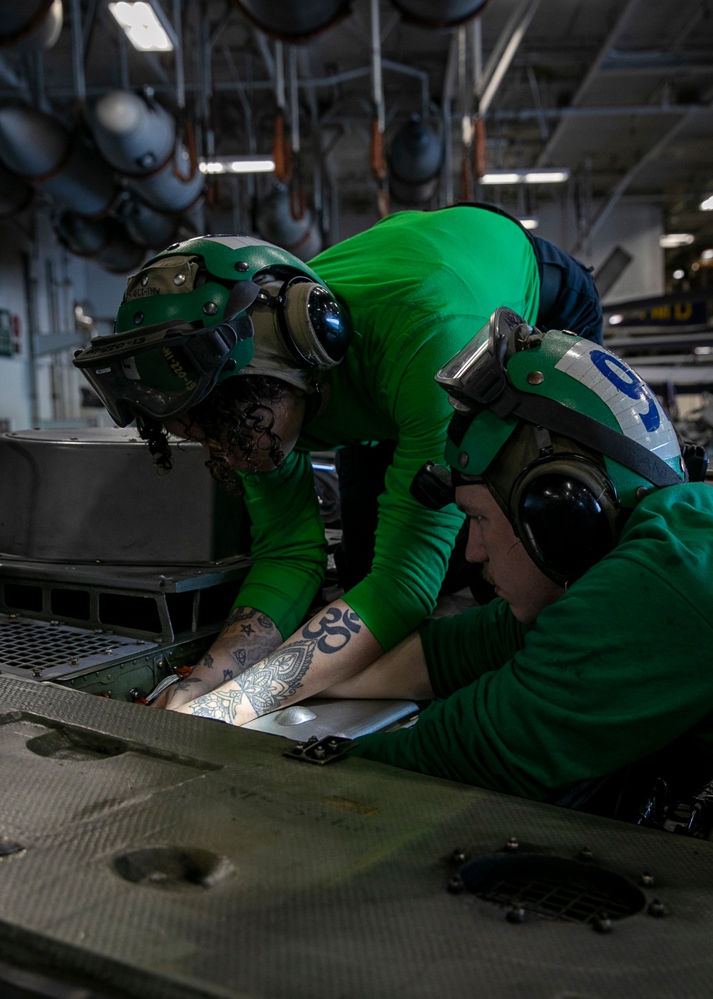 Daily Operations Aboard USS George H.W. Bush (CVN 77)