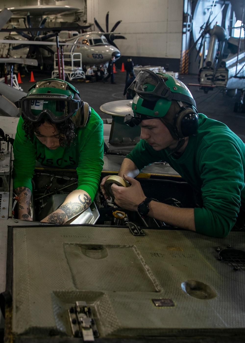 Daily Operations Aboard USS George H.W. Bush (CVN 77)