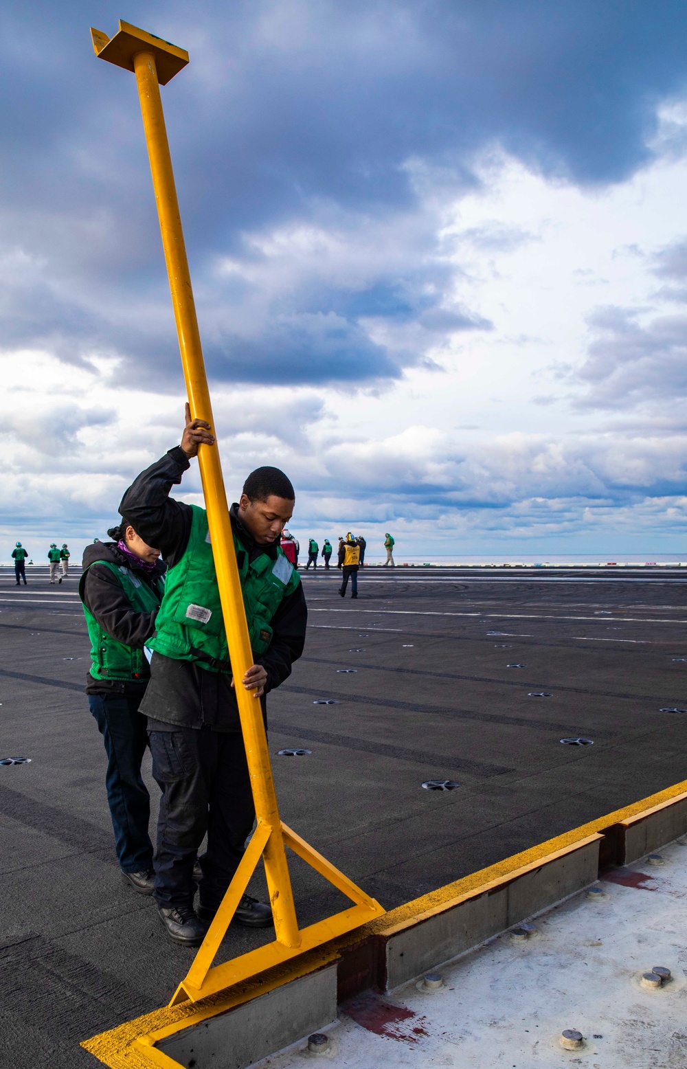 Daily Operations Aboard USS George H.W. Bush (CVN 77)