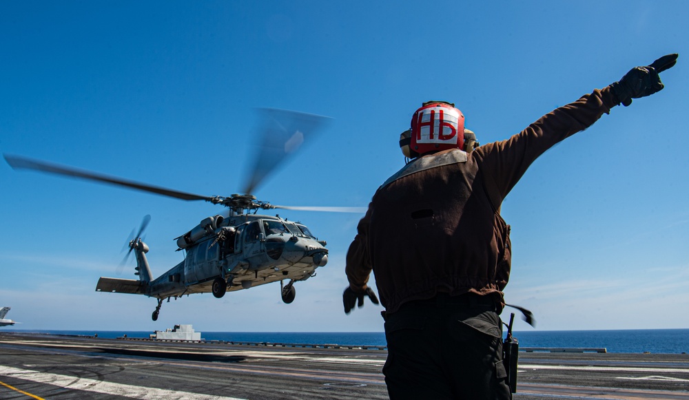 Nimitz Conducts Flight Ops