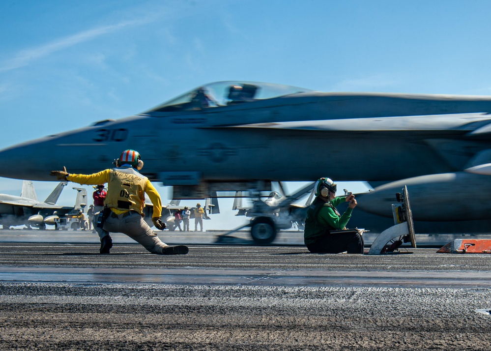 Nimitz Conducts Flight Ops