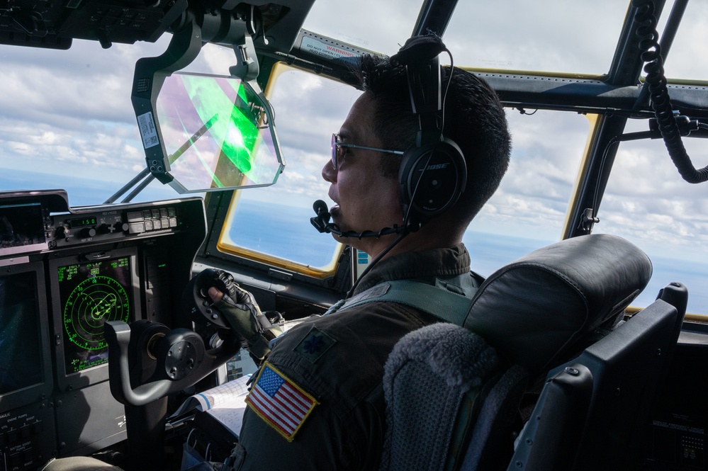 39th Rescue Squadron members practice rescue procedures over the Florida coast near Patrick Space Force Base, Jan. 8, 2023.