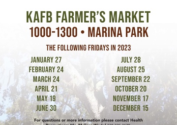 Farm to table: Keesler announces farmer’s market