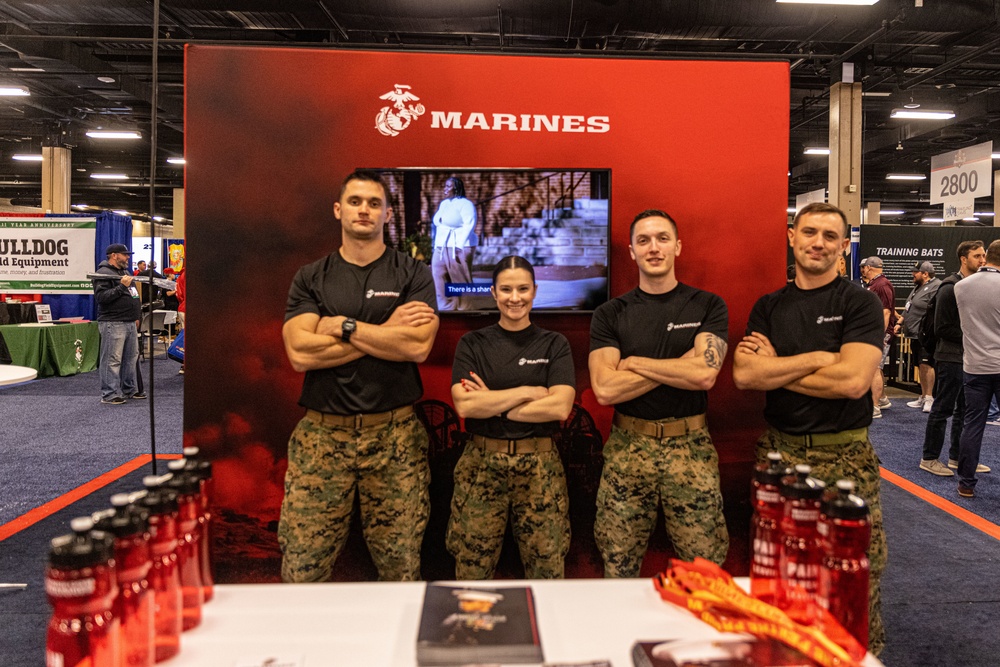 Marines Attend 2023 American Baseball Coaching Association Convention Recap