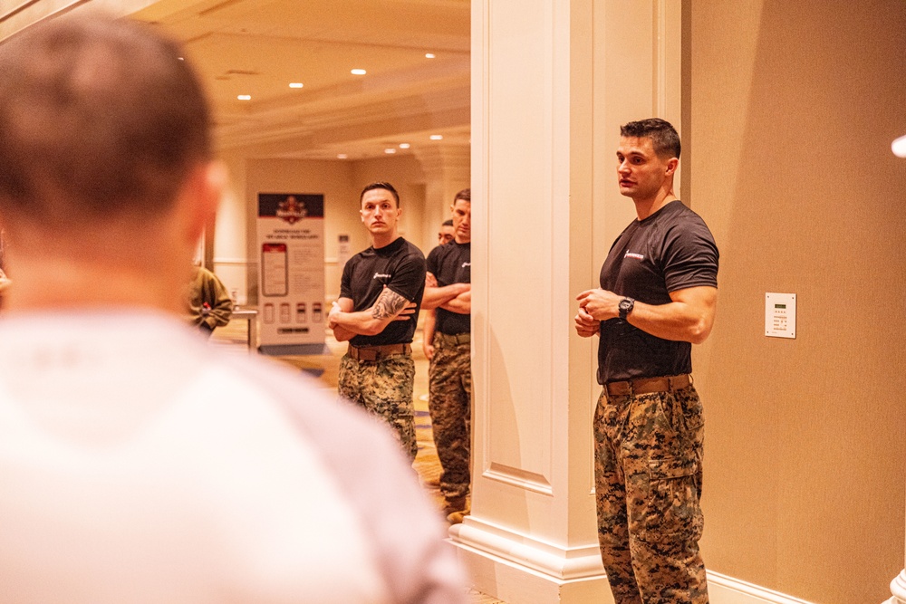 Marines Attend 2023 American Baseball Coaching Association Convention Recap
