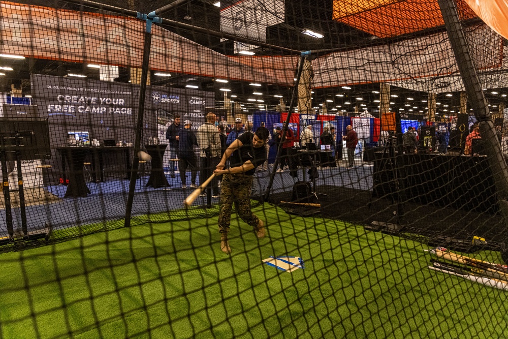 Marines Attend 2023 American Baseball Coaching Association Convention Recap