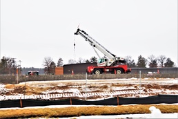 January 2023 construction operations of $11.96 million transient training brigade headquarters at Fort McCoy