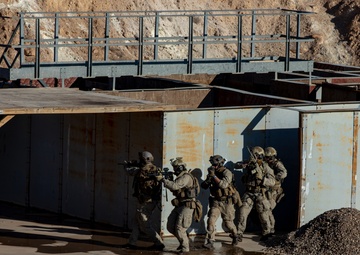 2nd Battalion, 149th Aviation Regiment, General Support Aviation Battalion, 36th Combat Aviation Brigade, train with Norwegian Telemark Battalion in joint training operational rehearsals