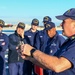USCGC Stone's crew receives a standardization inspection