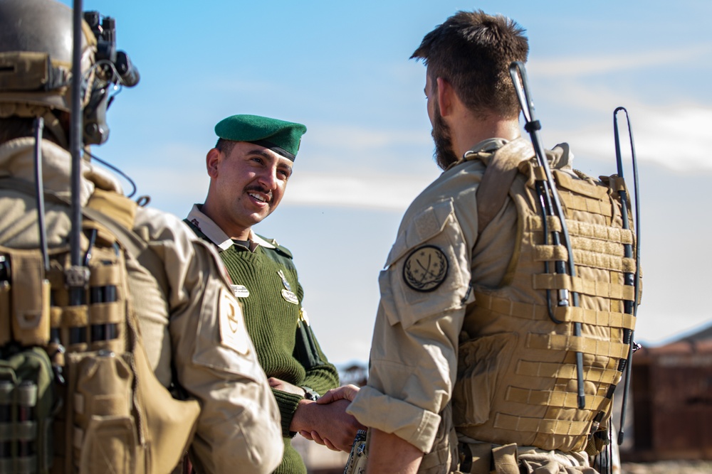 Combine Joint Task Force - Operation Inherent Resolve, Norwegian Telemark Battalion Conducts Patrols in Al Asad Air Base