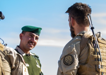 Combine Joint Task Force - Operation Inherent Resolve, Norwegian Telemark Battalion Conducts Patrols in Al Asad Air Base