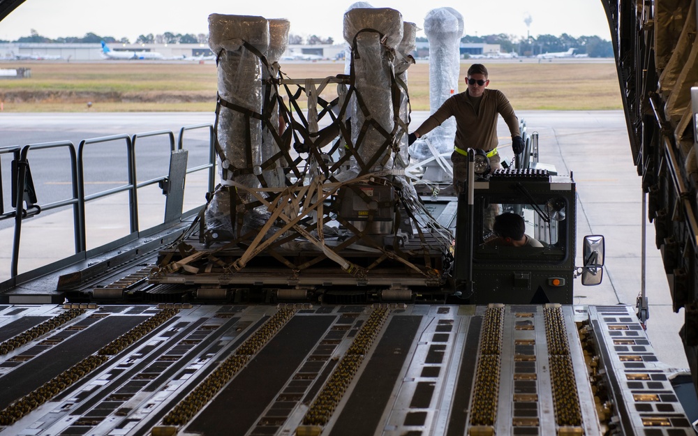 JB Charleston transports critical infrastructure equipment