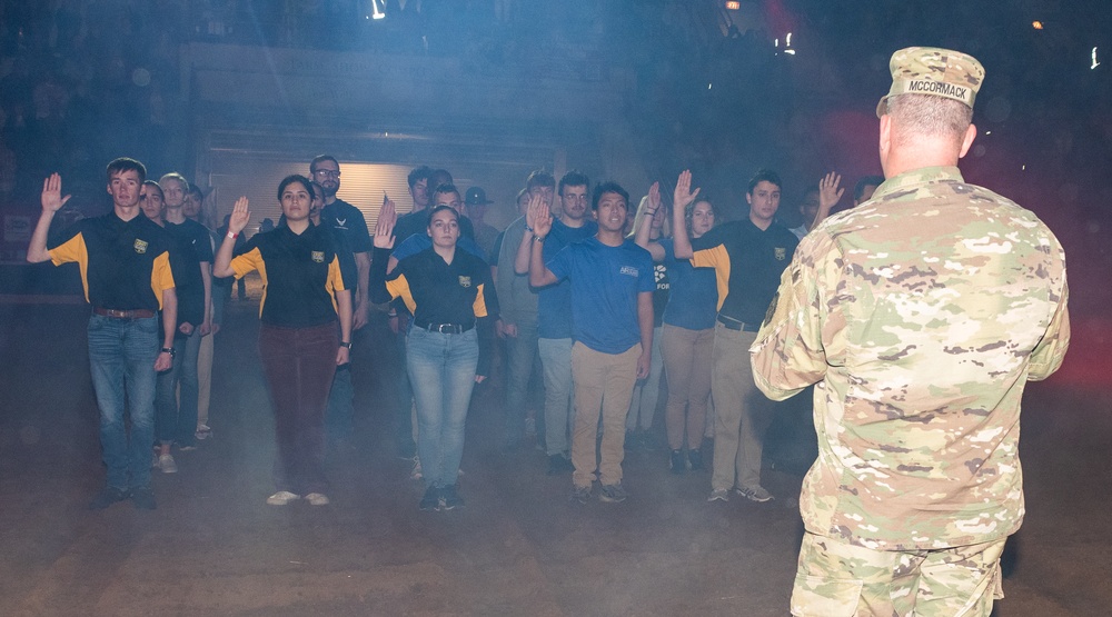 Recruits sworn in at 2023 PA Farm Show