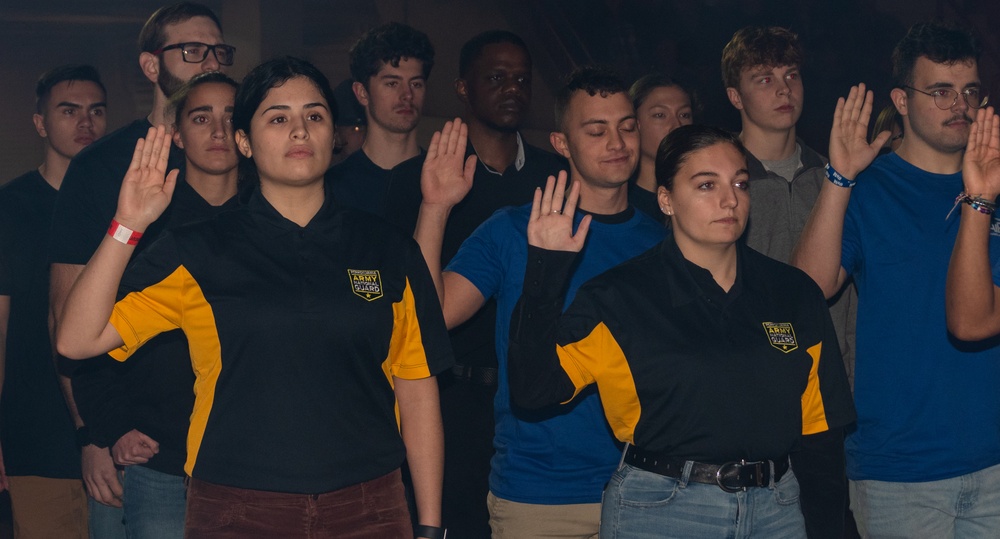 Recruits sworn in at 2023 PA Farm Show