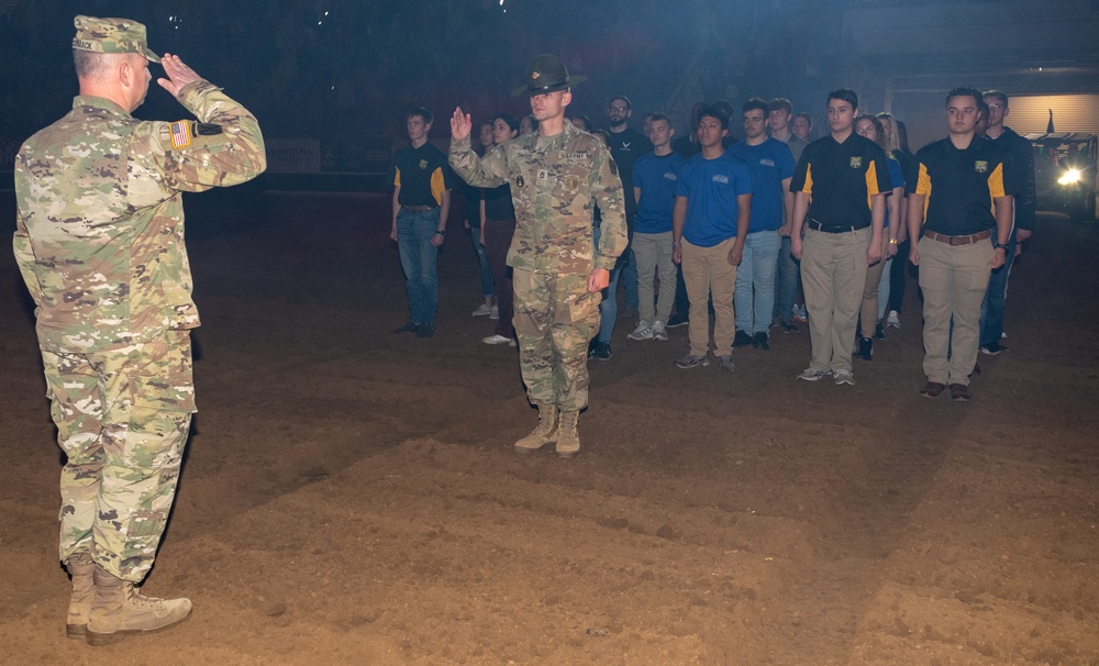 Recruits sworn in at 2023 PA Farm Show