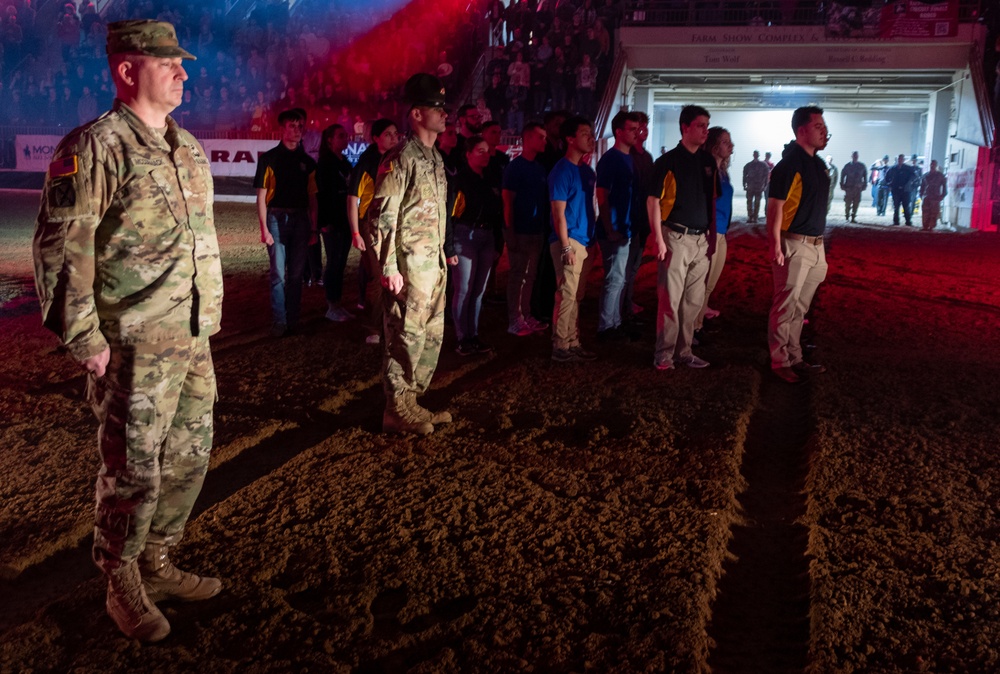 Recruits sworn in at 2023 PA Farm Show