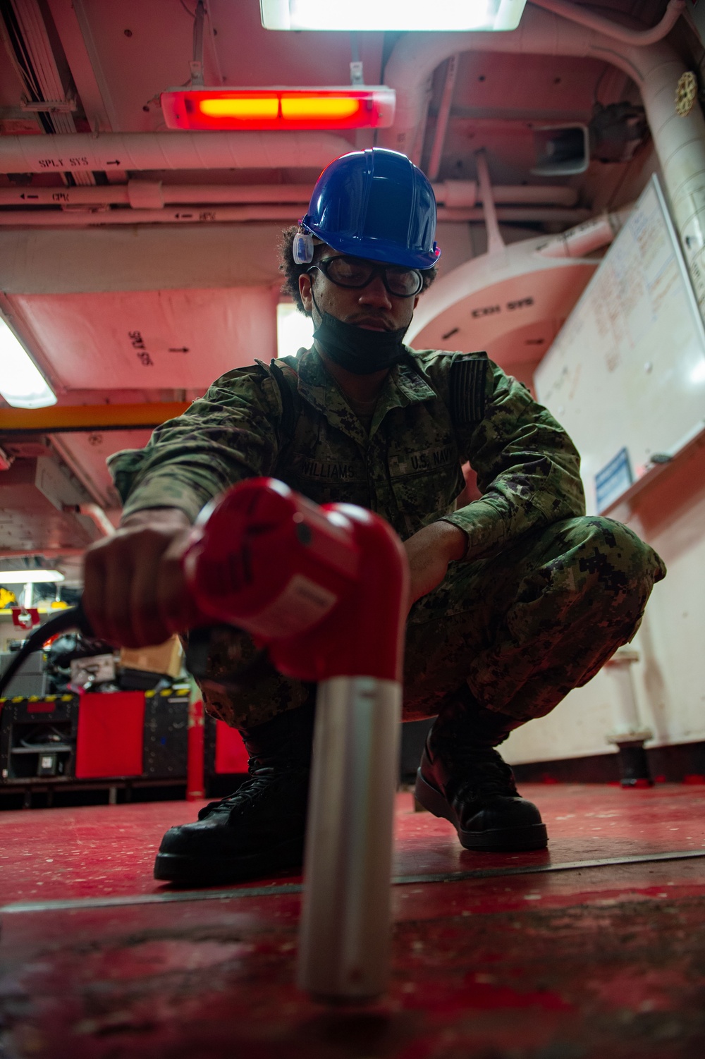 Truman is the flagship of the Harry S. Truman Carrier Strike Group and is currently in port aboard Naval Station Norfolk.