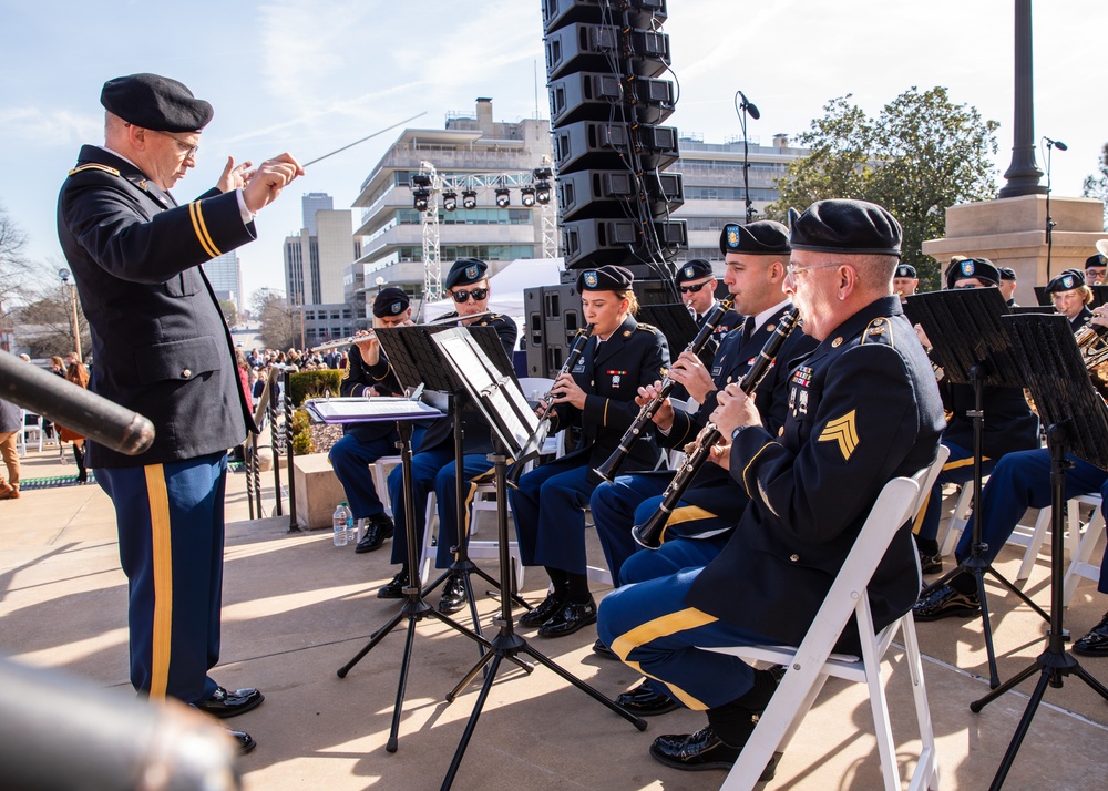 Band Plays 47th Governor of Arkansas Inauguration