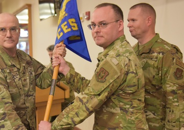Lt Col Harper assumes command of the 914 CES