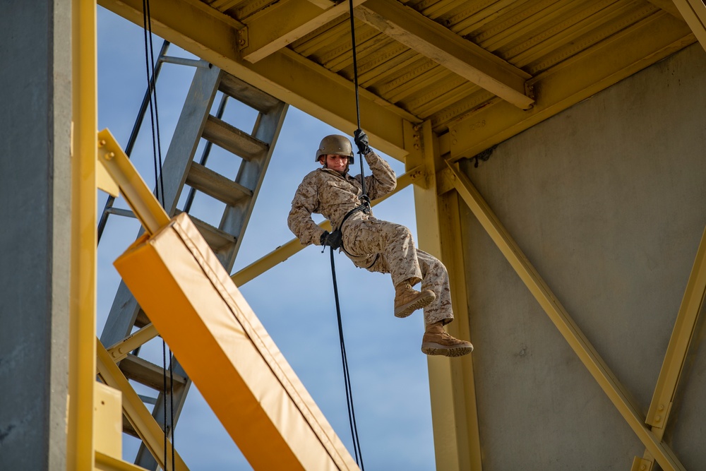 Bravo Company Rappel Tower