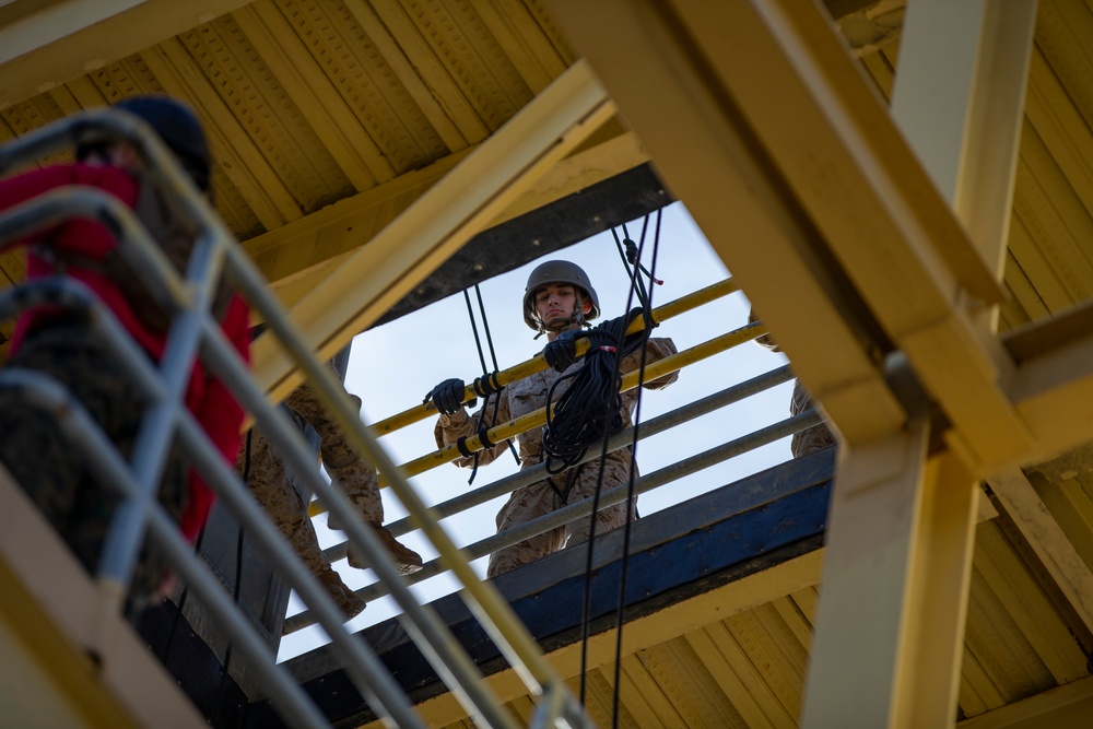 Bravo Company Rappel Tower