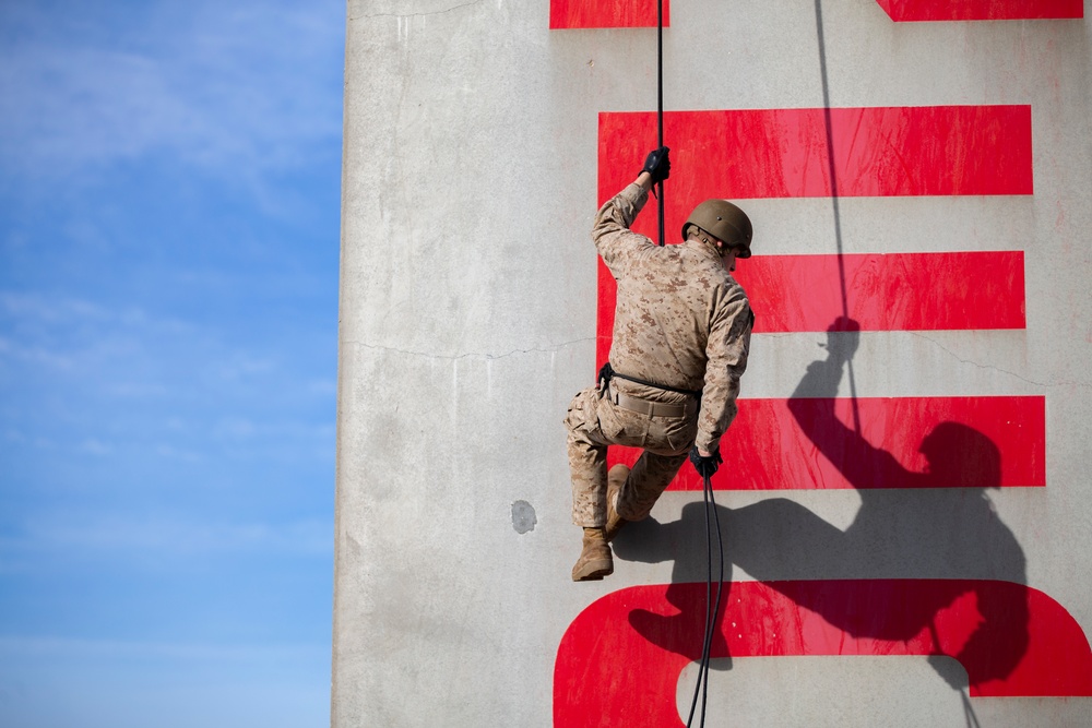 Bravo Company Rappel Tower