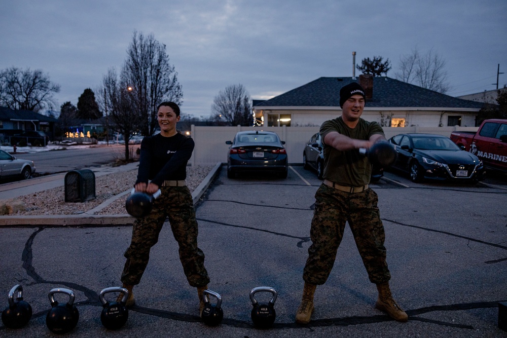 RSS East Salt Lake Marines and Poolees PT together