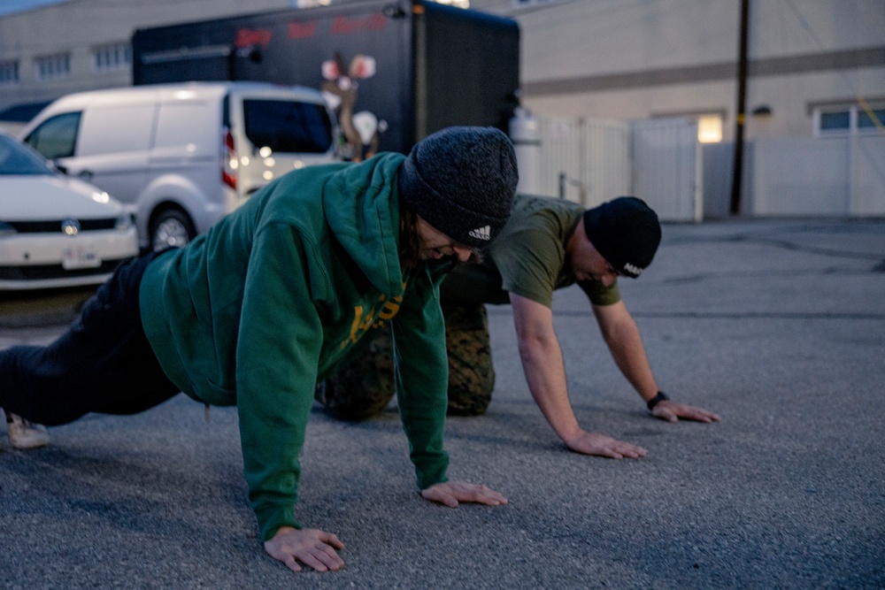 RSS East Salt Lake Marines and Poolees PT together