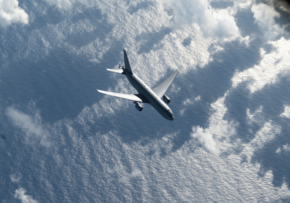 DVIDS - Images - KC-135 Stratotanker Refuels Kc-46A Pegasus During ...