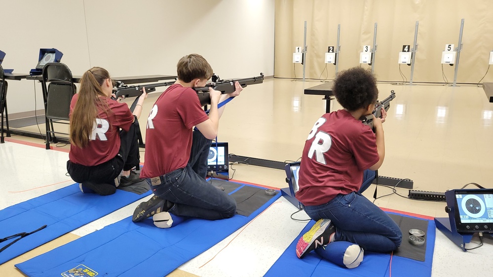BRHS NJROTC Cadets Compete in Air Rifle Championships