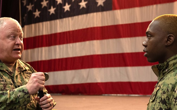 MCPON James Honea Visits Naval Base Kitsap-Bangor