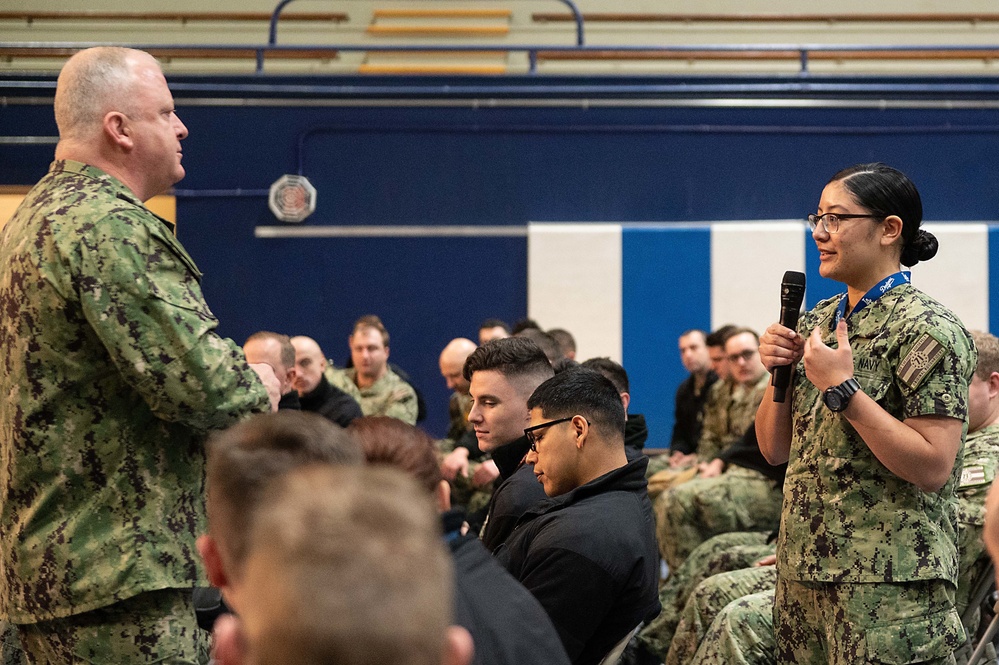 MCPON James Honea Visits Naval Base Kitsap-Bangor