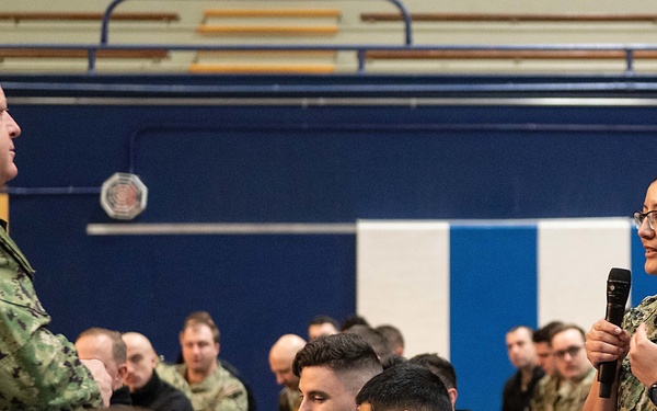 MCPON James Honea Visits Naval Base Kitsap-Bangor
