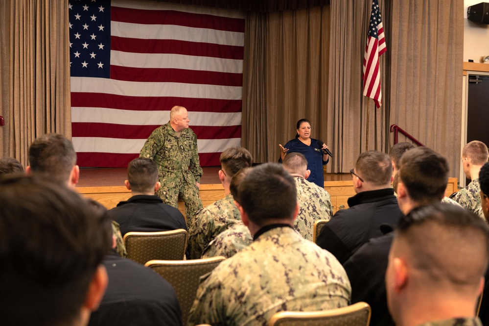 MCPON James Honea Visits Naval Base Kitsap-Bangor